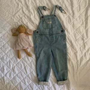 Oshkosh floral overalls